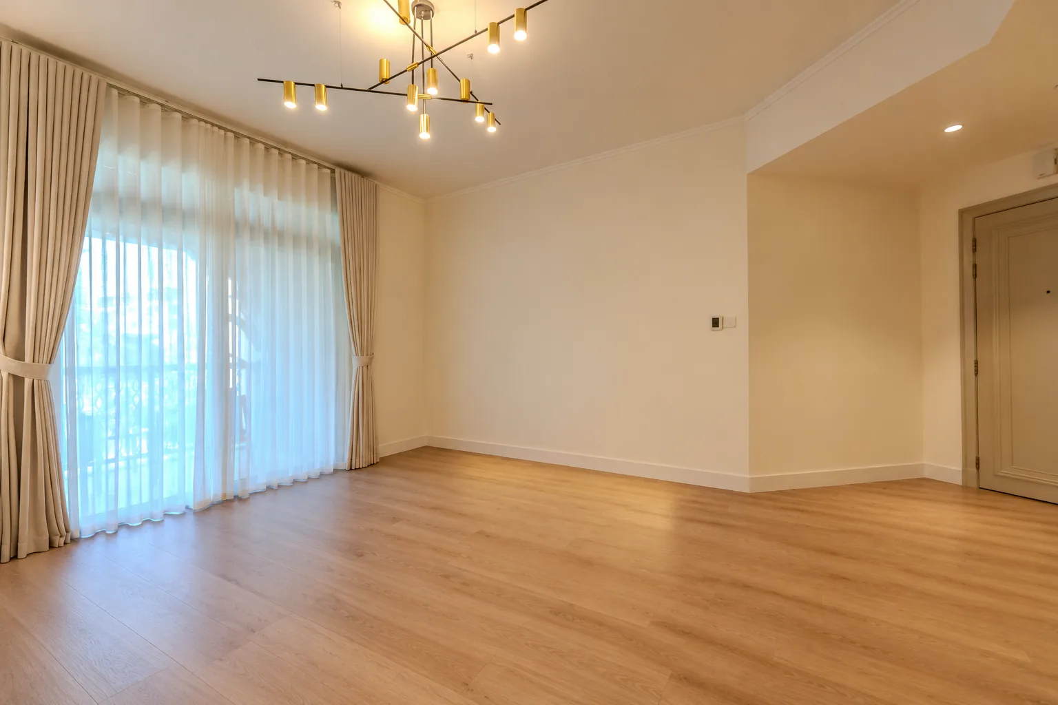Living room before