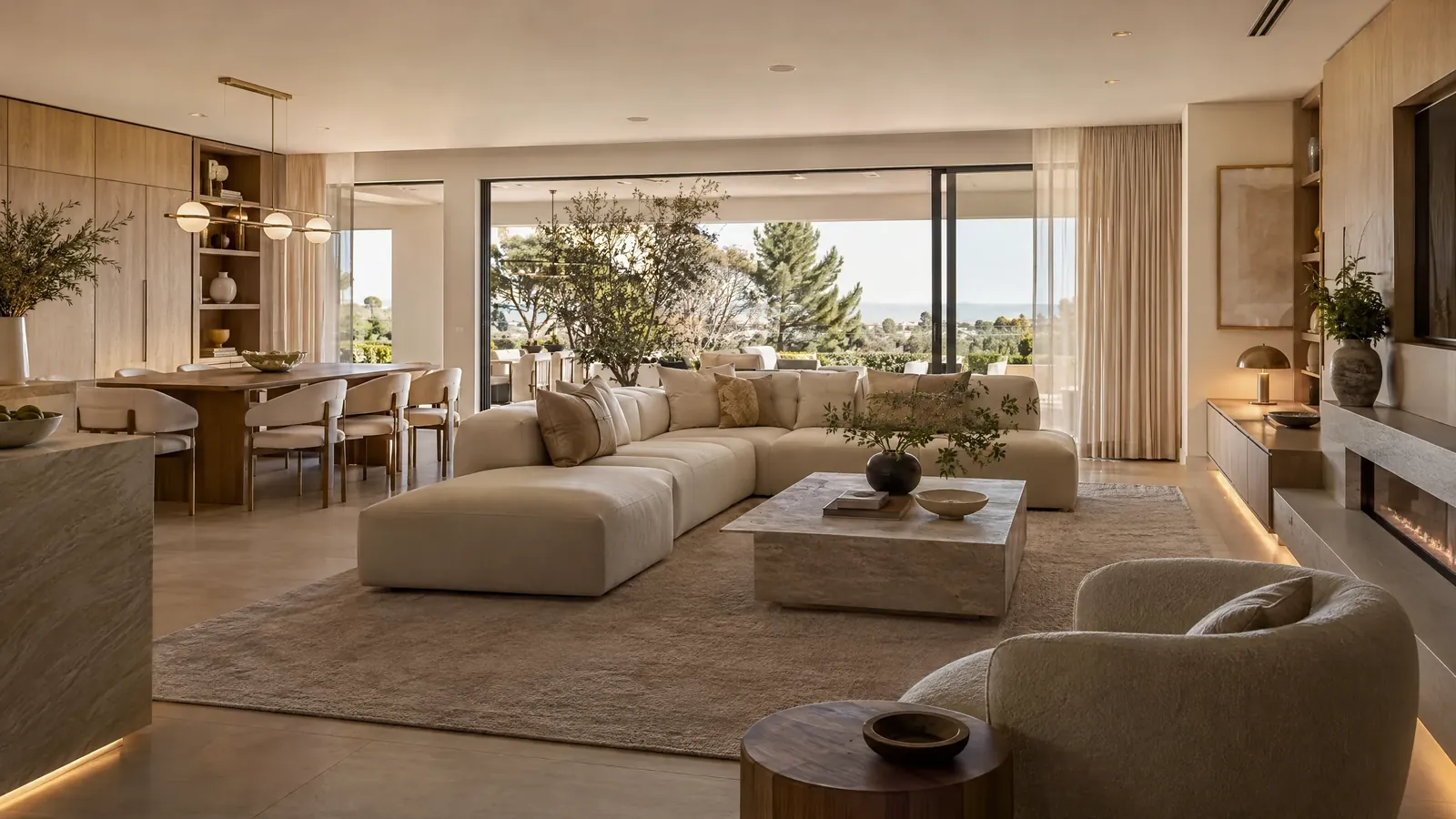 Completed light-filled residence ready for everyday living